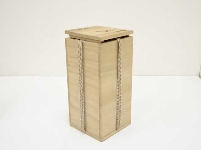 C-230 備前焼 花入 泰山窯 共箱 しおり 高さ21センチ 花器 花瓶